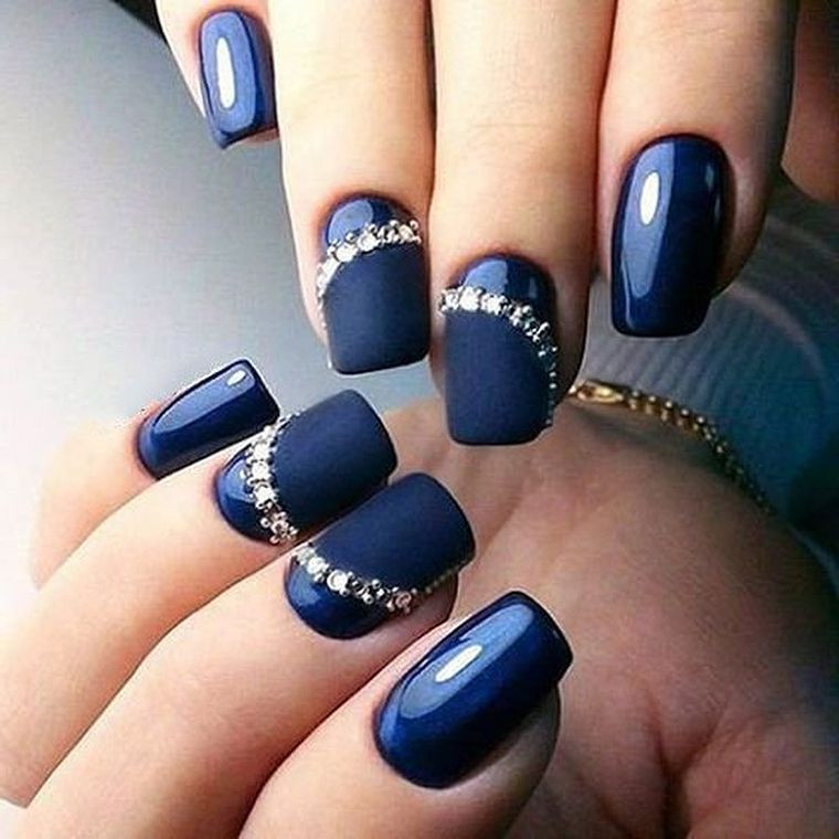 Navy Blue Nail Ideas
 35 Navy Blue Nail Ideas You May Not Have Tried Beautiful