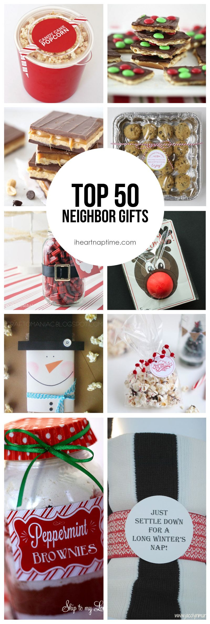 Neighborhood Christmas Gift Ideas
 Top 50 Neighbor Gift Ideas Gifts DIY