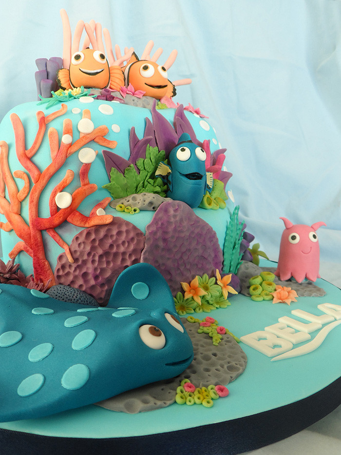 Nemo Birthday Cake
 Finding Nemo Birthday Cake Cakes by Natalie Porter