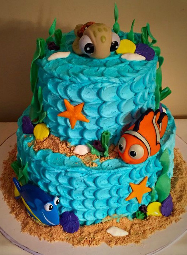 Nemo Birthday Cake
 Finding Nemo Theme Party Decoration Ideas in Pakistan