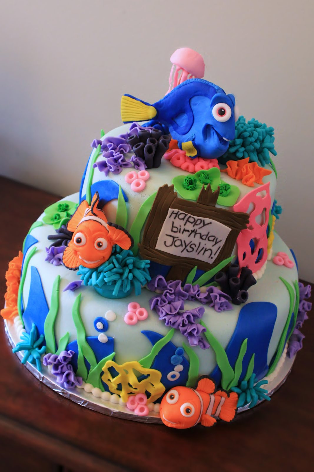 Nemo Birthday Cake
 Layers of Love Finding Nemo Cake