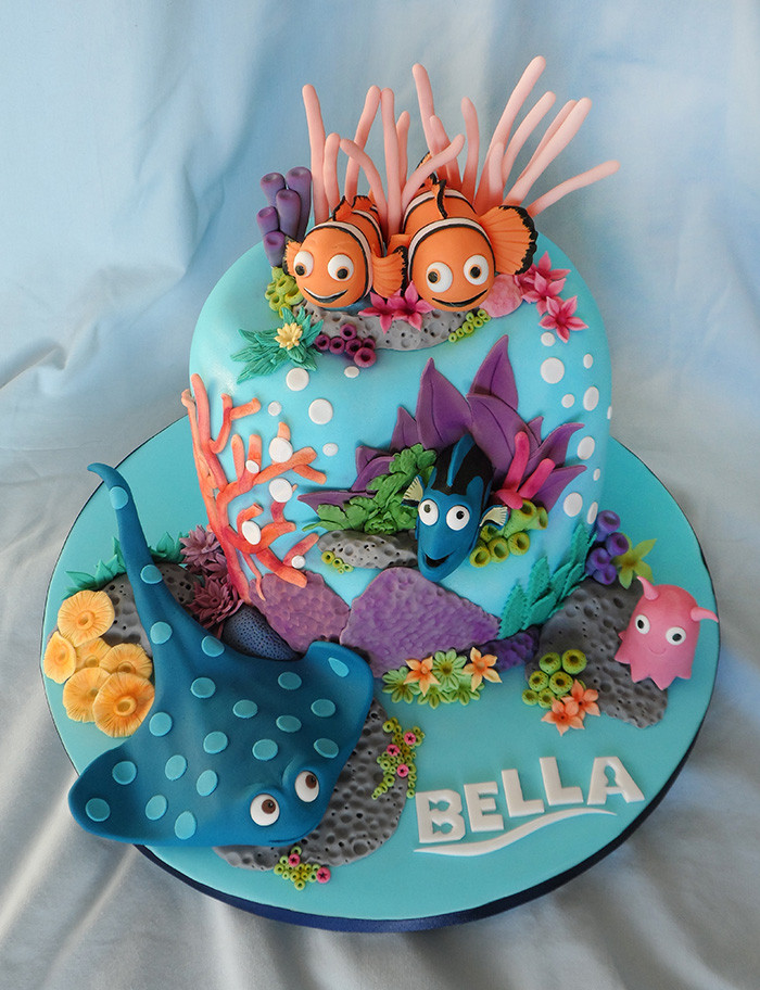 Nemo Birthday Cake
 Finding Nemo Birthday Cake Cakes by Natalie Porter