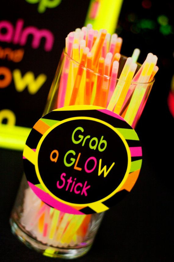 Neon Birthday Party
 21 Awesome Neon Glow In the Dark Party Ideas