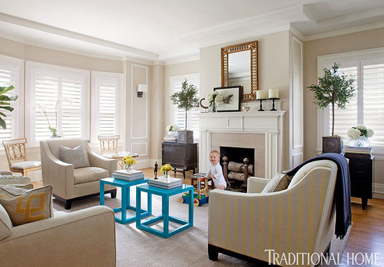 Neutral Living Room Colors
 Elegant Living Rooms in Neutral Colors