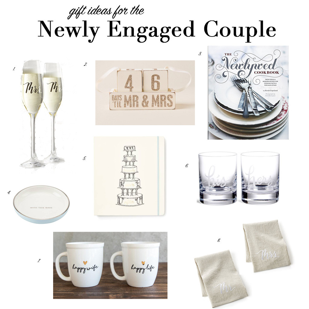 New Couple Gift Ideas
 Gift Ideas for the Newly Engaged Couple
