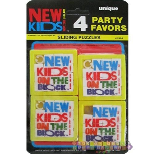 New Kids On The Block Block Party
 New Kids on The Block Sliding Puzzles 4 Vintage Birthday