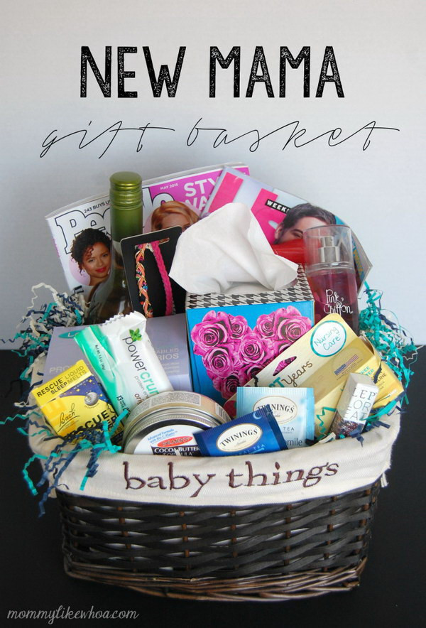 New Mother Gift Ideas
 35 Creative DIY Gift Basket Ideas for This Holiday Hative