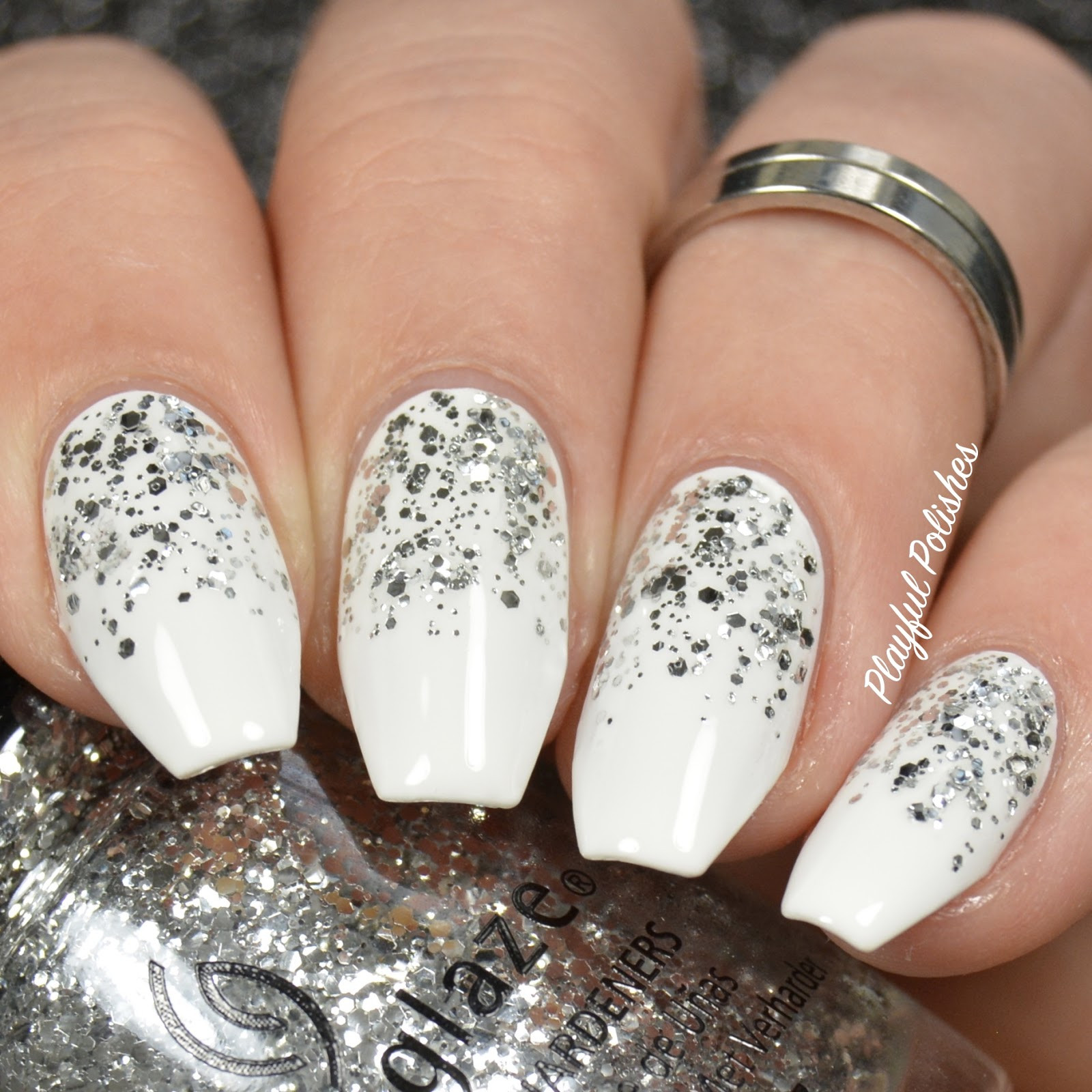 New Nail Ideas
 Playful Polishes 3 SIMPLE & ELEGANT NEW YEARS NAIL DESIGNS