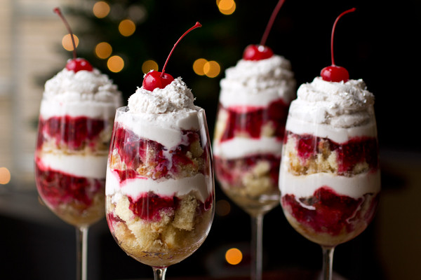 New Year Day Desserts
 New Year s Eve Parfaits with Raspberries and Chambord