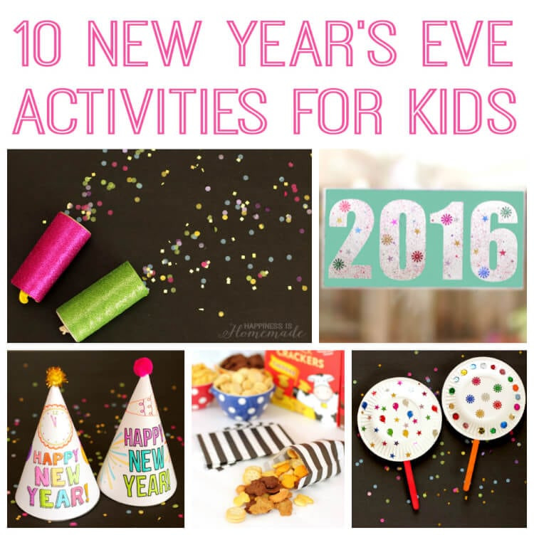 New Year Eve Party Games For Kids
 New Year s Eve Games & Activities Happiness is Homemade