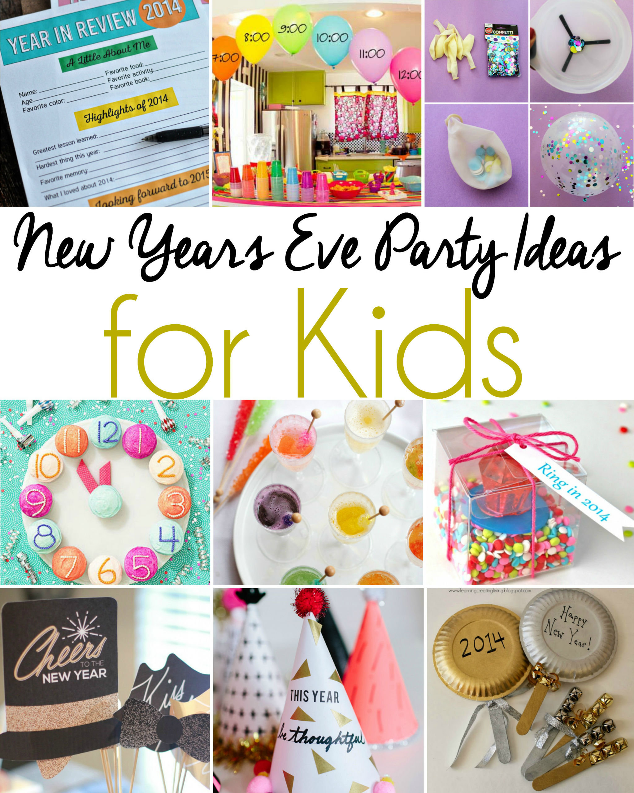 New Year Eve Party Games For Kids
 New Years Eve Party Ideas for Kids