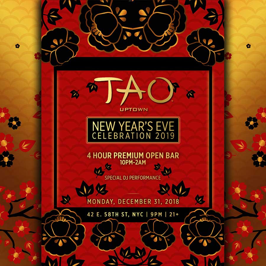 New Year'S Eve Dinner Nyc 2020
 New Years Eve at Tao Uptown NYC