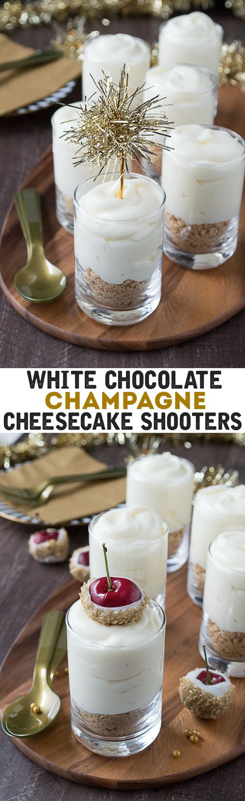 New Years Dessert Recipes
 Make these fancy and easy white chocolate champagne