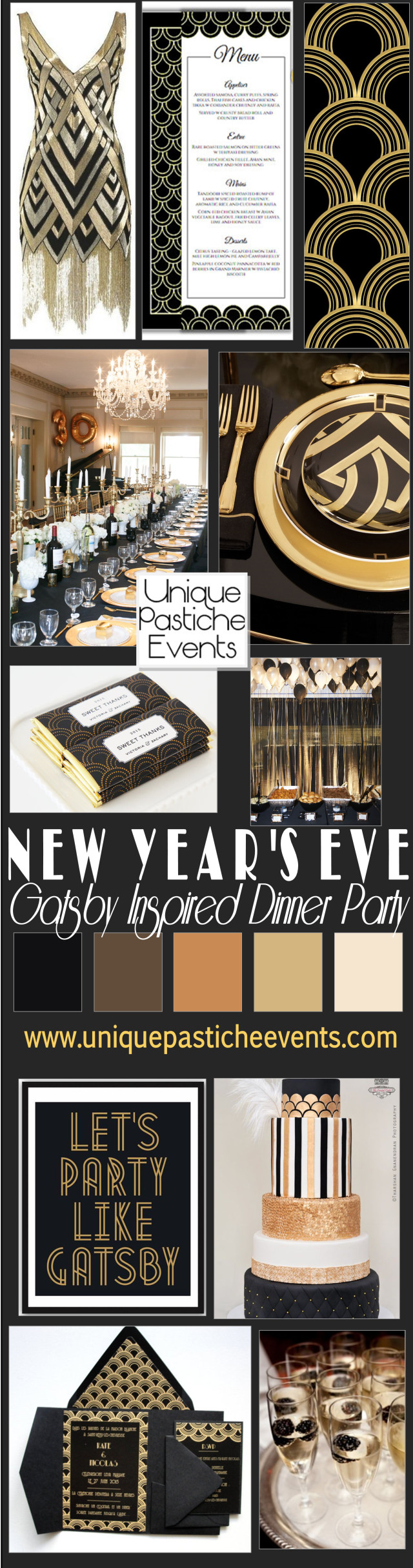 New Years Eve Dinner Party Ideas
 Gatsby Inspired New Year’s Eve Dinner Party Ideas