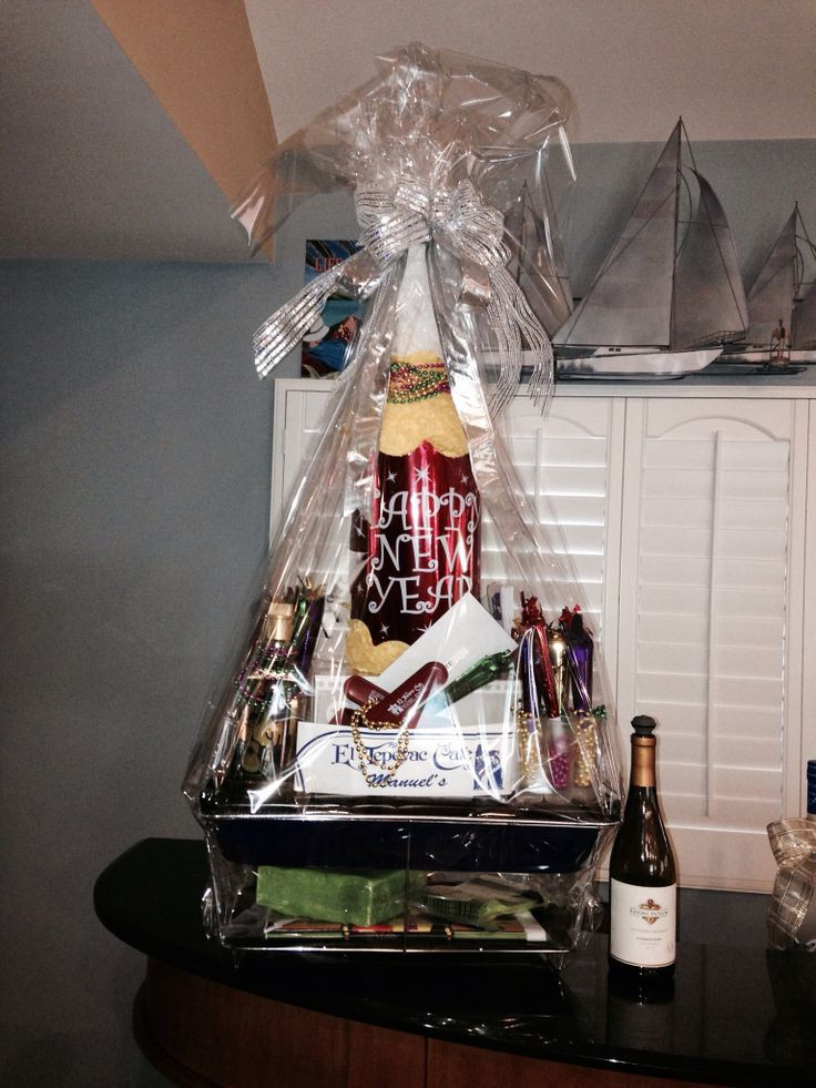 New Years Eve Gift Basket Ideas
 22 best Auction Ideas images on Pinterest