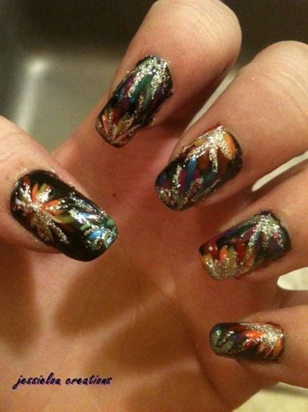 New Years Eve Nail Art
 26 New Year s Eve Brilliant Nail Art Designs