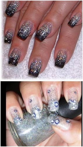 New Years Eve Nail Art
 LifeStyle for Blondes 2011 New Years Eve Nail Art and Eye