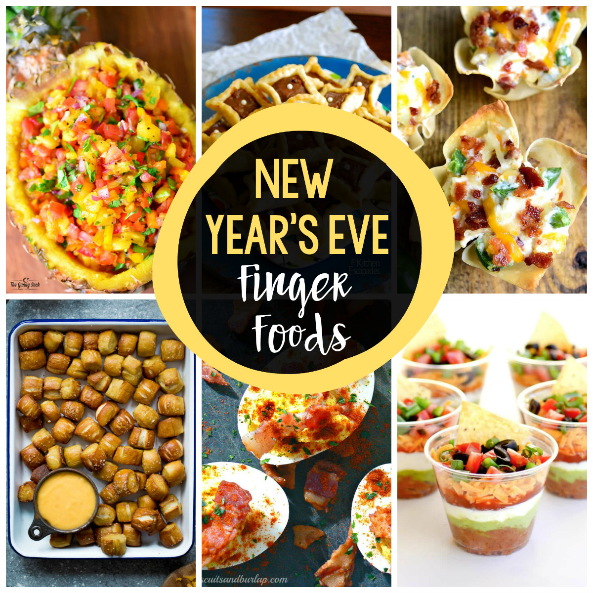 New Years Eve Party Food Ideas
 25 New Year s Eve Finger Foods Crazy Little Projects