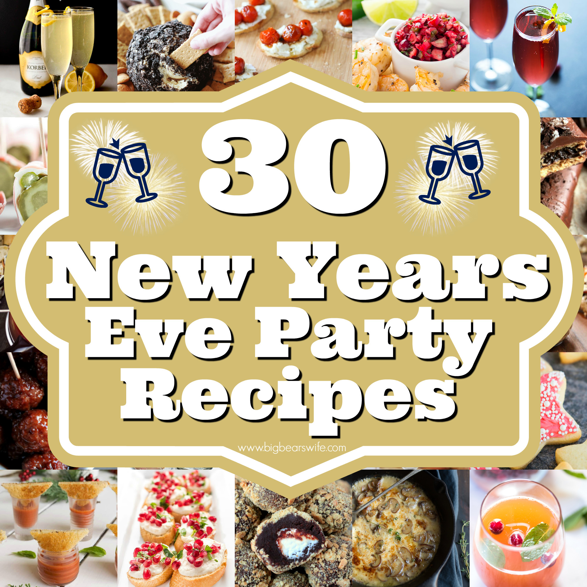 New Years Eve Party Food Ideas
 30 New Years Eve Party Recipes Savory Ideas Sweets and