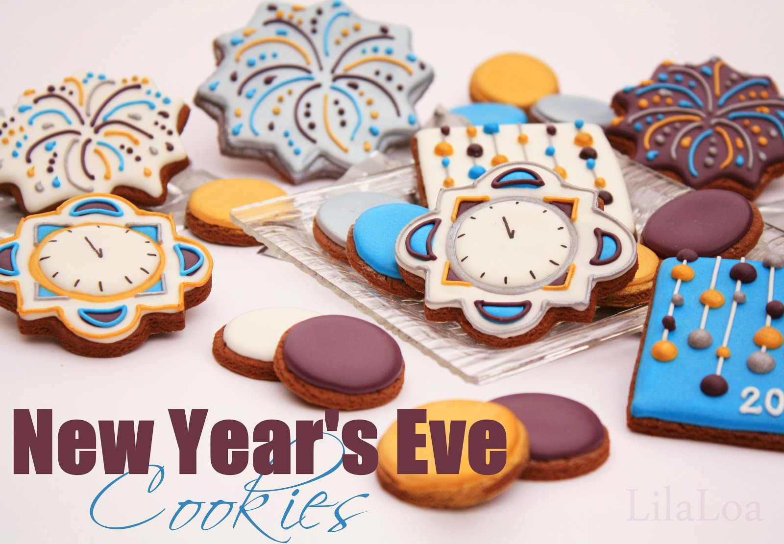 New Years Sugar Cookies
 11 FANTASTIC New Year s Eve Cookies