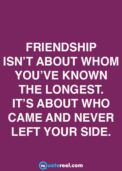 Nice Quotes About Friendships
 21 Quotes About Friendship QuoteReel