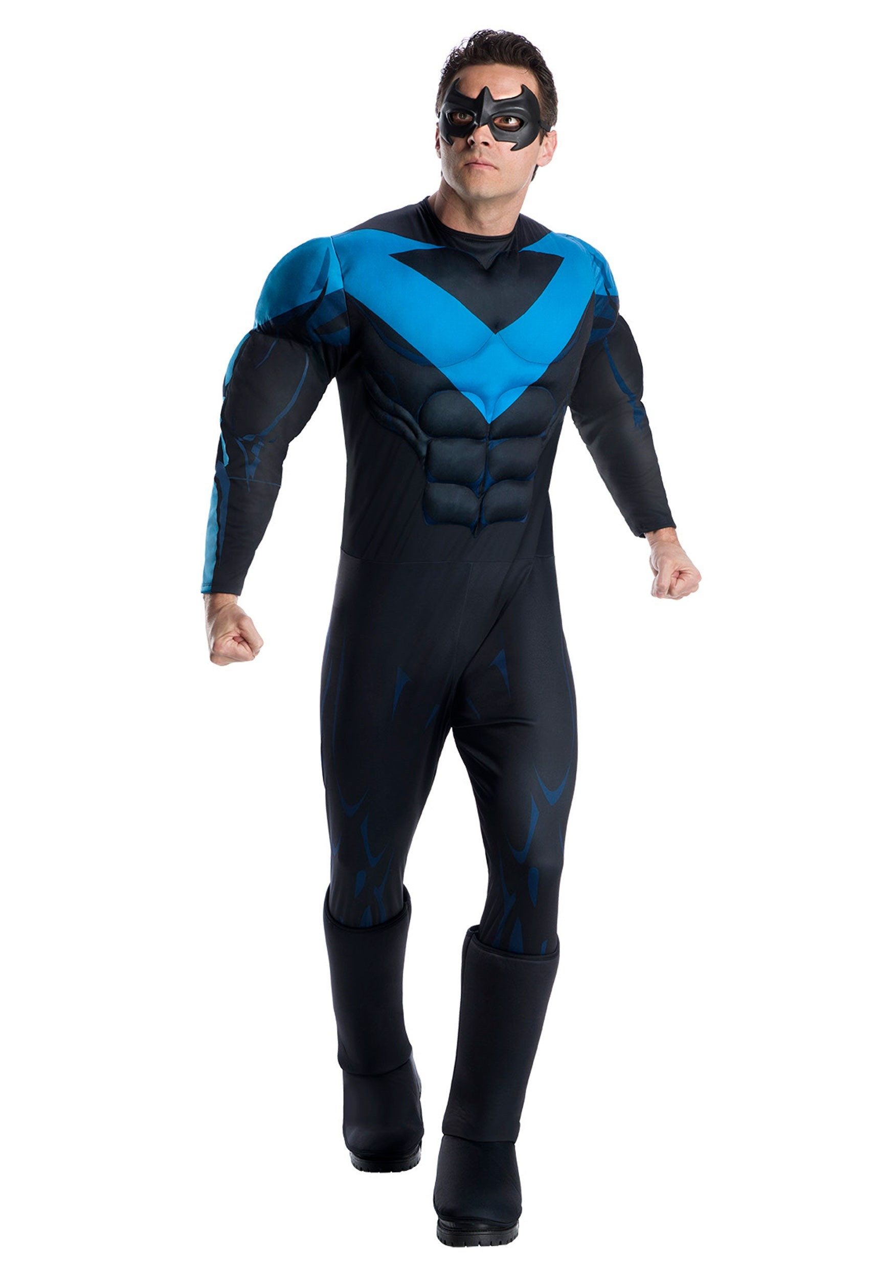 Nightwing Costume DIY
 Deluxe Nightwing Costume for Men