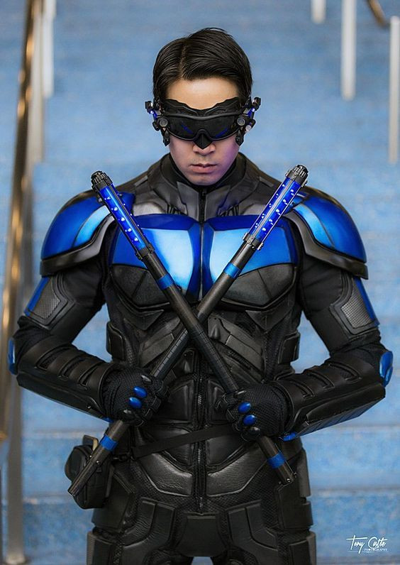 Nightwing Costume DIY
 17 Best images about Costume Costumes on Pinterest