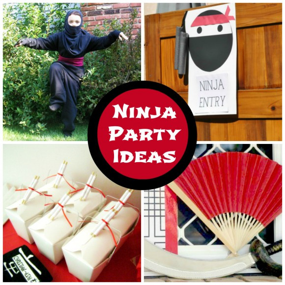 Ninja Birthday Party Ideas
 Ninja Party Ideas