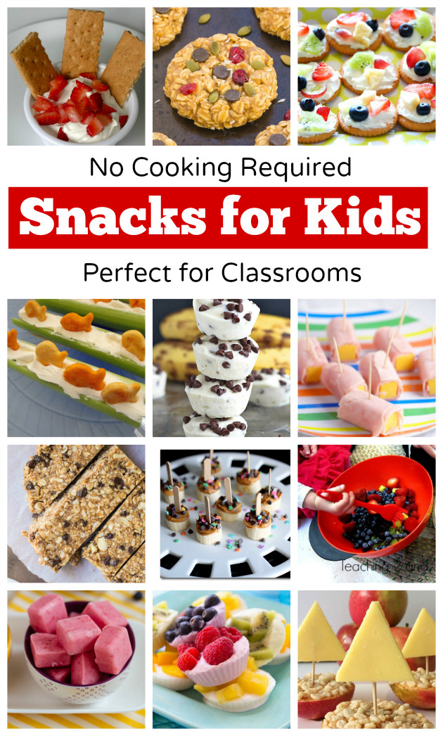 No Cook Recipes For Kids
 Fun snacks for kids no cooking required