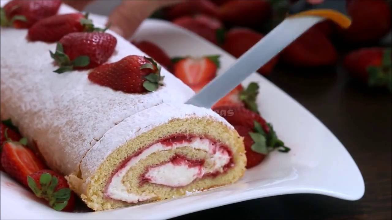 No Cook Recipes For Kids
 Strawberry Roll Easy no cook recipes for kids to make