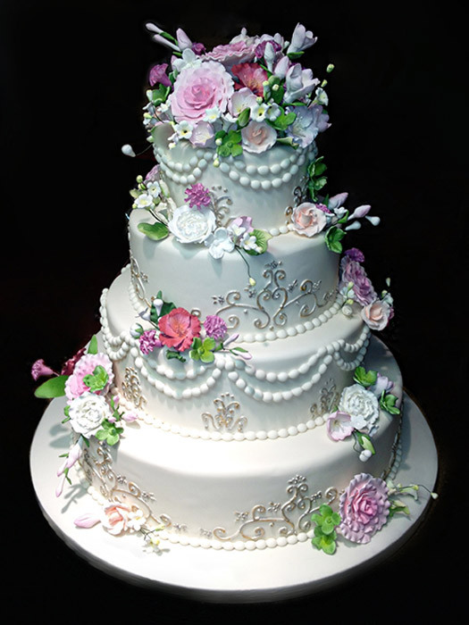 No Fondant Wedding Cakes
 Wedding Cakes
