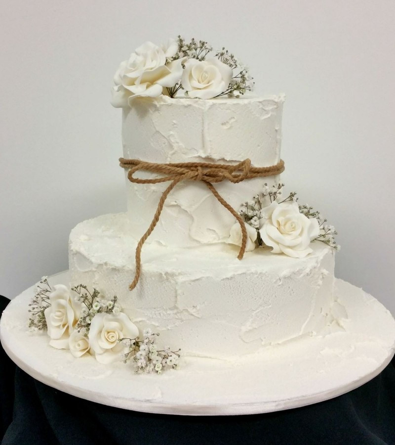 No Fondant Wedding Cakes
 Fondant or buttercream wedding cake which is better