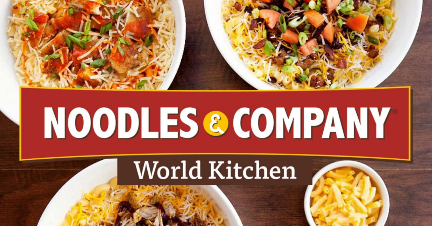 Noodles Coupon Code
 BOGO FREE Noodle Bowl at NOODLES & PANY