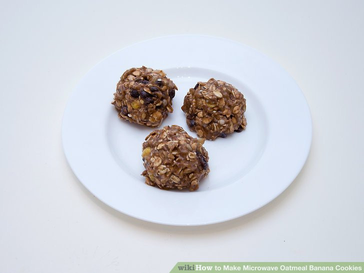 Cookies wiki. Овсянка банан печенье в микроволновке. Печенье в микроволновке.