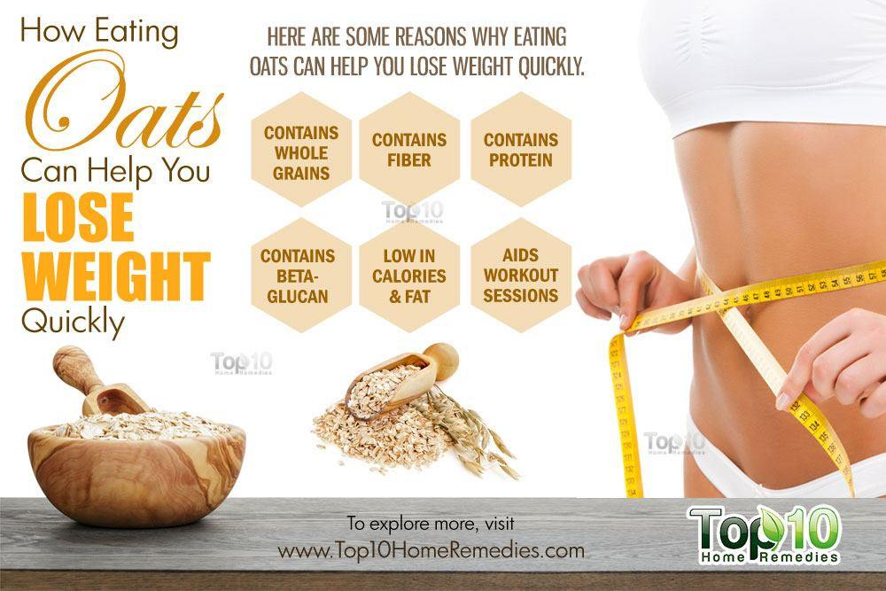 Oats Weight Loss
 How Eating Oats Can Help You Lose Weight Quickly