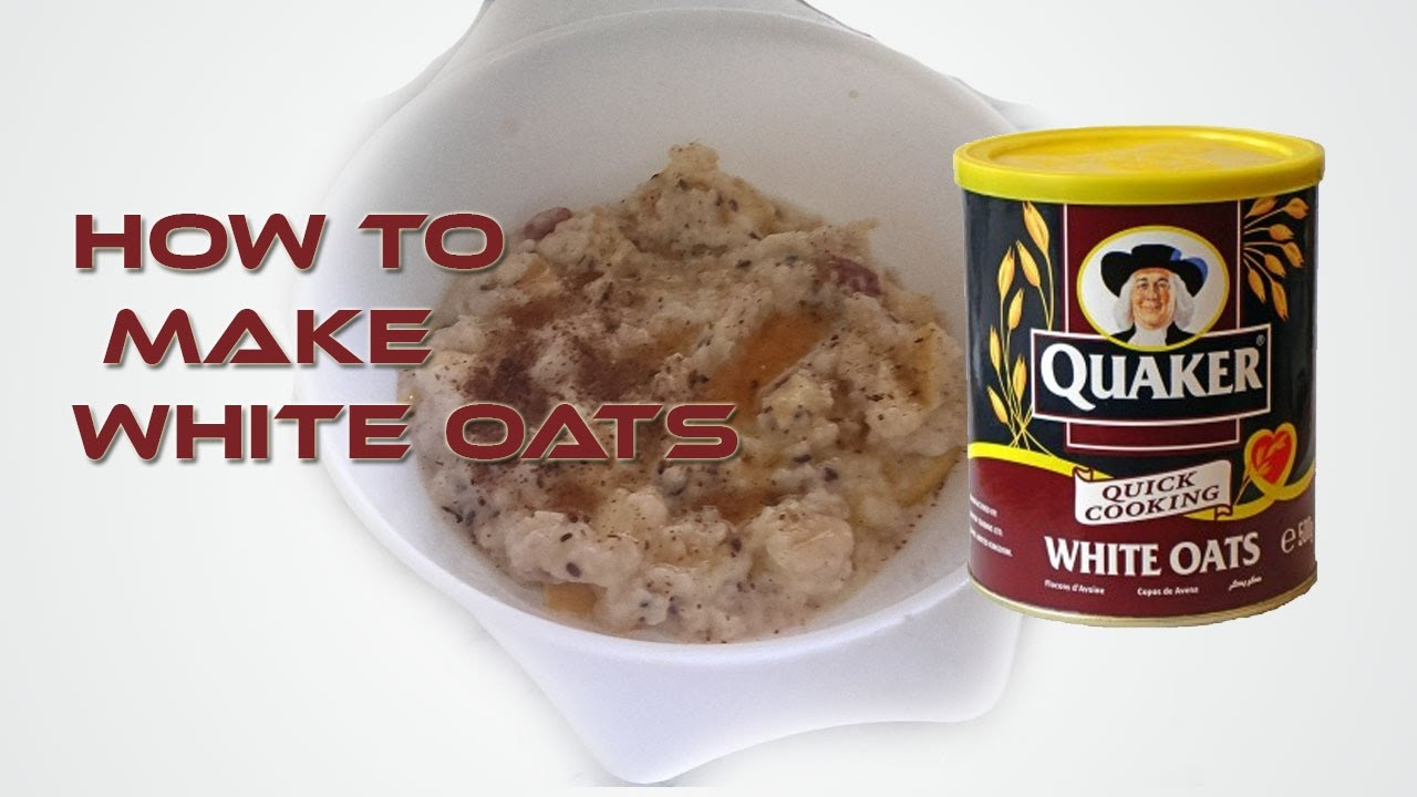 Oats Weight Loss
 How to Make White Oats