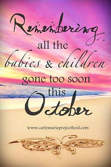 October Baby Quotes
 Baby Loss Awareness Week
