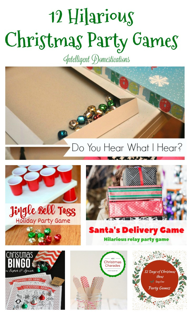 Office Christmas Party Game Ideas
 12 Super Fun Christmas Holiday Party Games