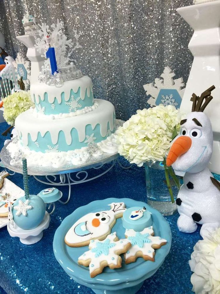 Olaf Birthday Party Ideas
 Winter & Olaf Birthday Party Ideas in 2019