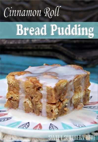 Old Fashioned Southern Bread Pudding Recipe
 Cinnamon Roll Bread Pudding