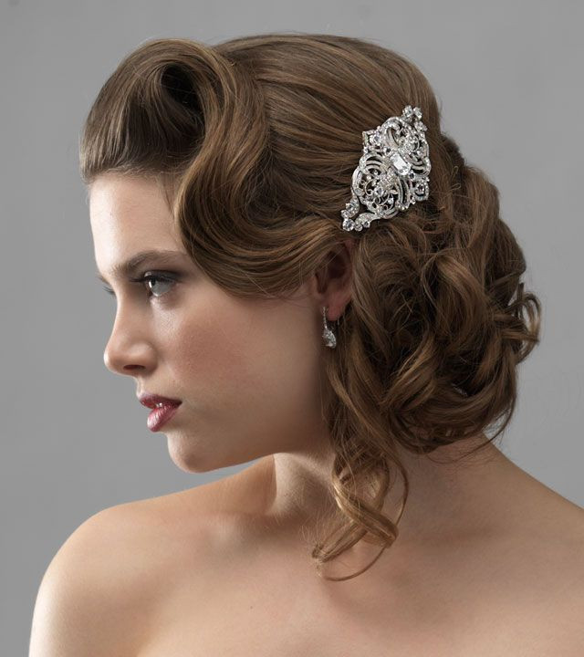 Old Hollywood Glamour Wedding Hairstyles
 old hollywood glamour accessories by usabride