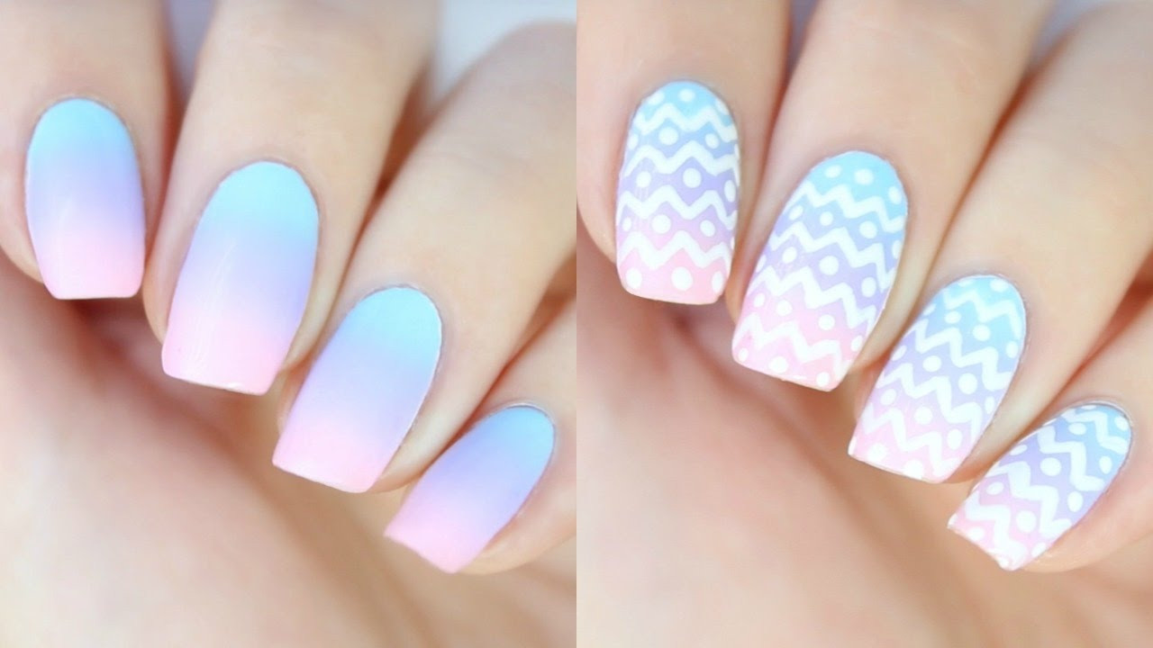 Ombre Nail Colors
 EASY Ombré Nails for Easter