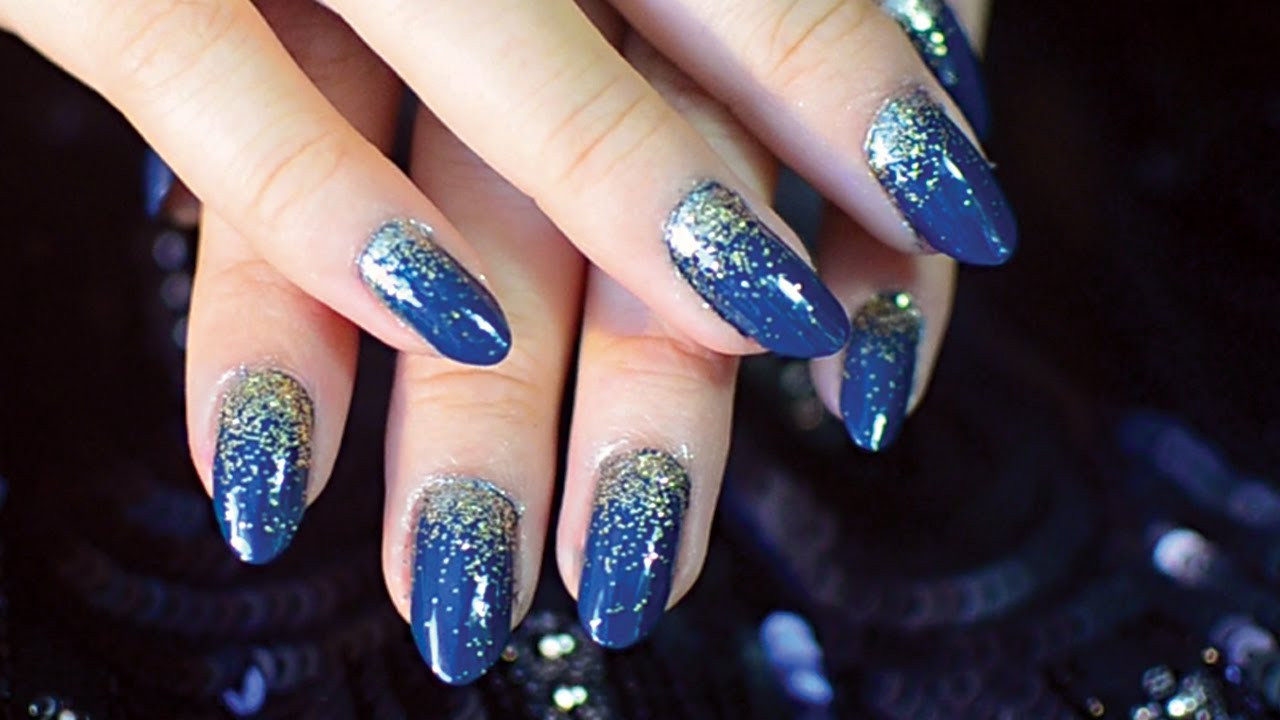 Ombre Nails With Glitter
 Ombre Glitter Nail Tutorial