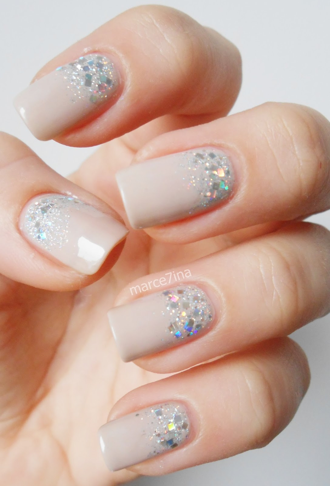 Ombre Nails With Glitter
 Be Fun and Fabulous with this Top 50 Glitter Ombre Nails