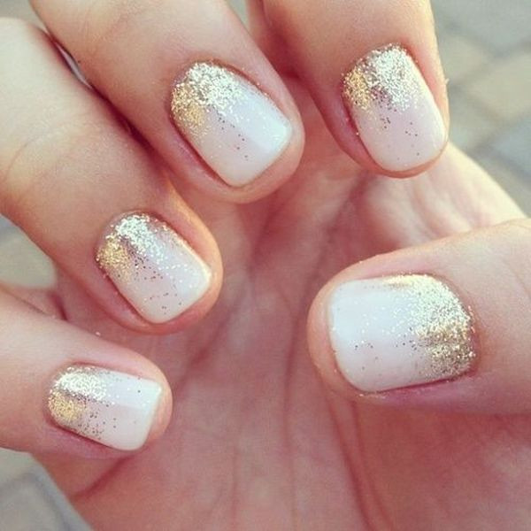 Ombre Nails With Glitter
 9 Nail Art Ideas That Make Short Nails Look AMAZING