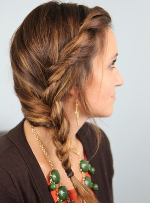 One Side Braid Hairstyle
 20 Stylish Side Braid Hairstyles For Long Hair