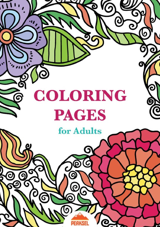 Online Adult Coloring Books
 File Printable Coloring Pages for Adults Free Adult