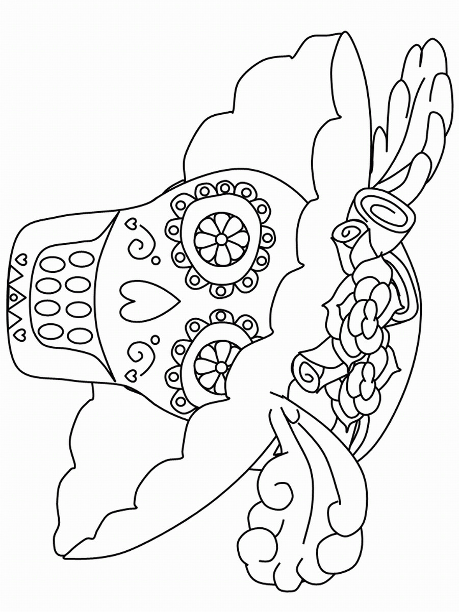 Online Printable Coloring Pages
 Fiesta Mexican Coloring Pages