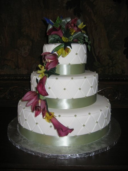 Orlando Wedding Cakes
 Cut The Cake Orlando FL Wedding Cake