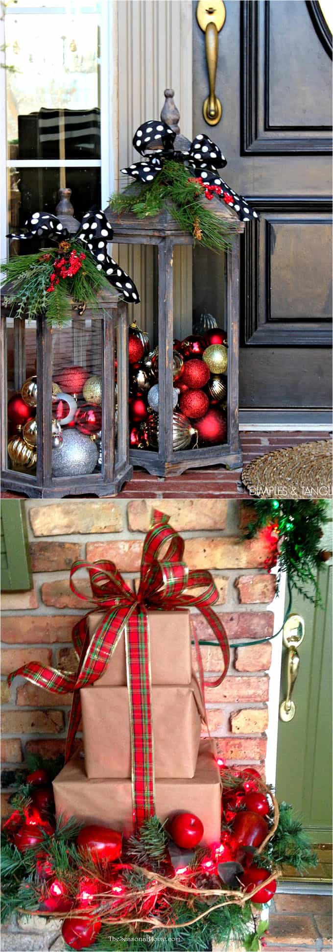 Outdoor Christmas Decorations DIY
 Gorgeous Outdoor Christmas Decorations 32 Best Ideas